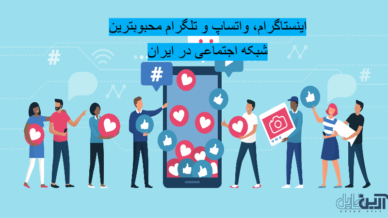محبوب ترین شبکه های اجتماعی