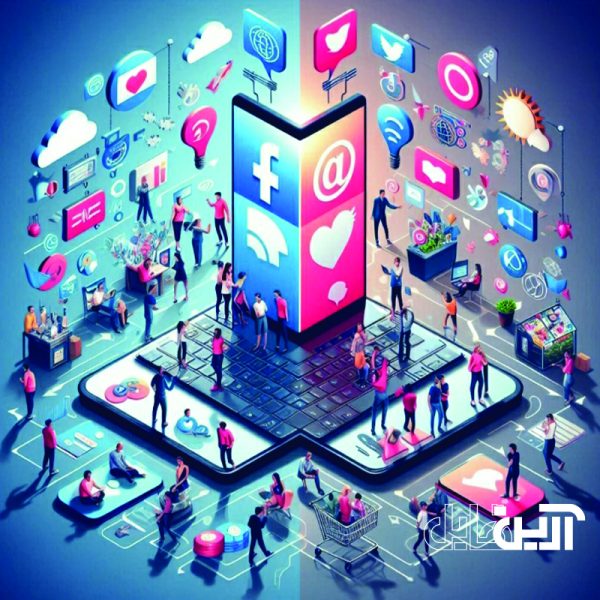 اثر دوگانه رسانه های اجتماعی در تجارت الکترونیک